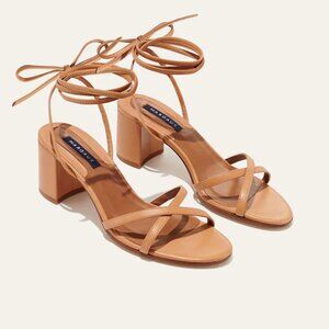 NWT Margaux Soho Sandal in Desert Nappa size 38 (7.5)